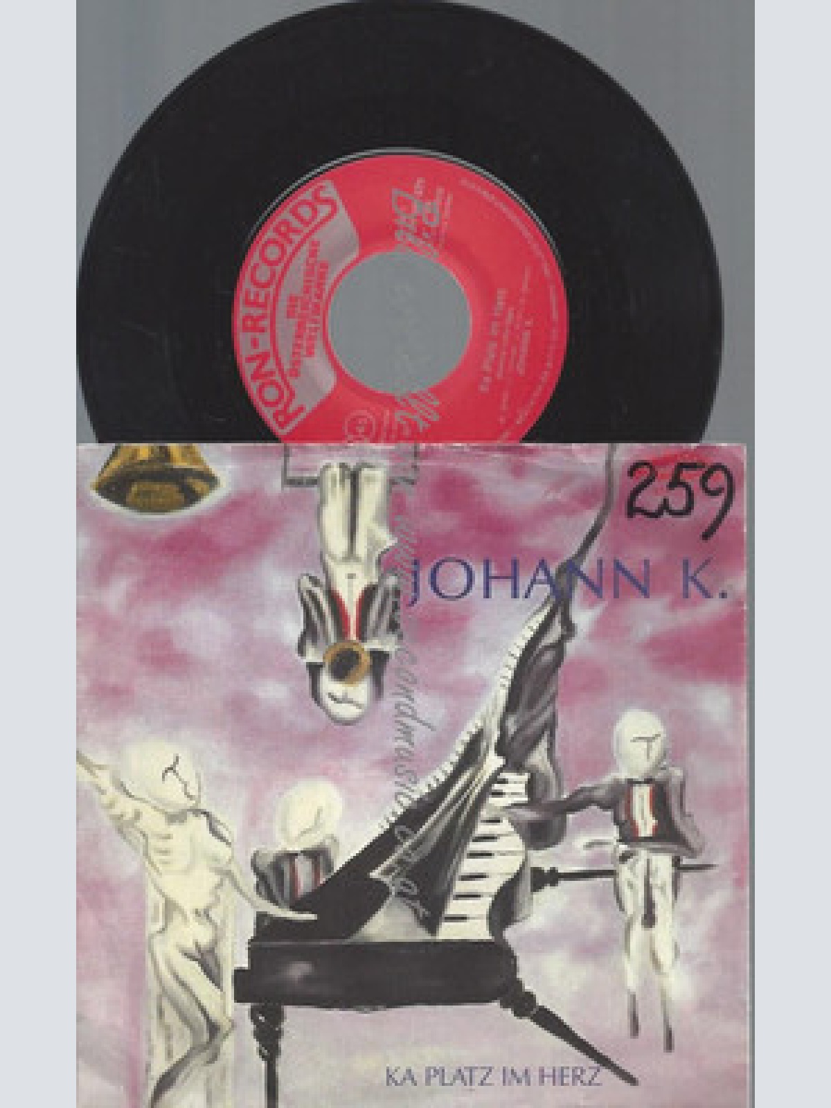 7" JOHANN K KA PLATZ IM HERZ ///