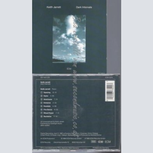 CD--KEITH JARRETT--    DARK INTERVALS
