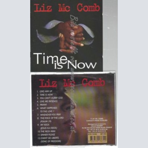CD--LIZ MCCOMB--    TIME IS NOW
