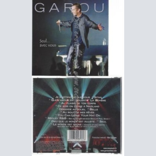 CD--GAROU--    SEUL...AVEC VOUS
