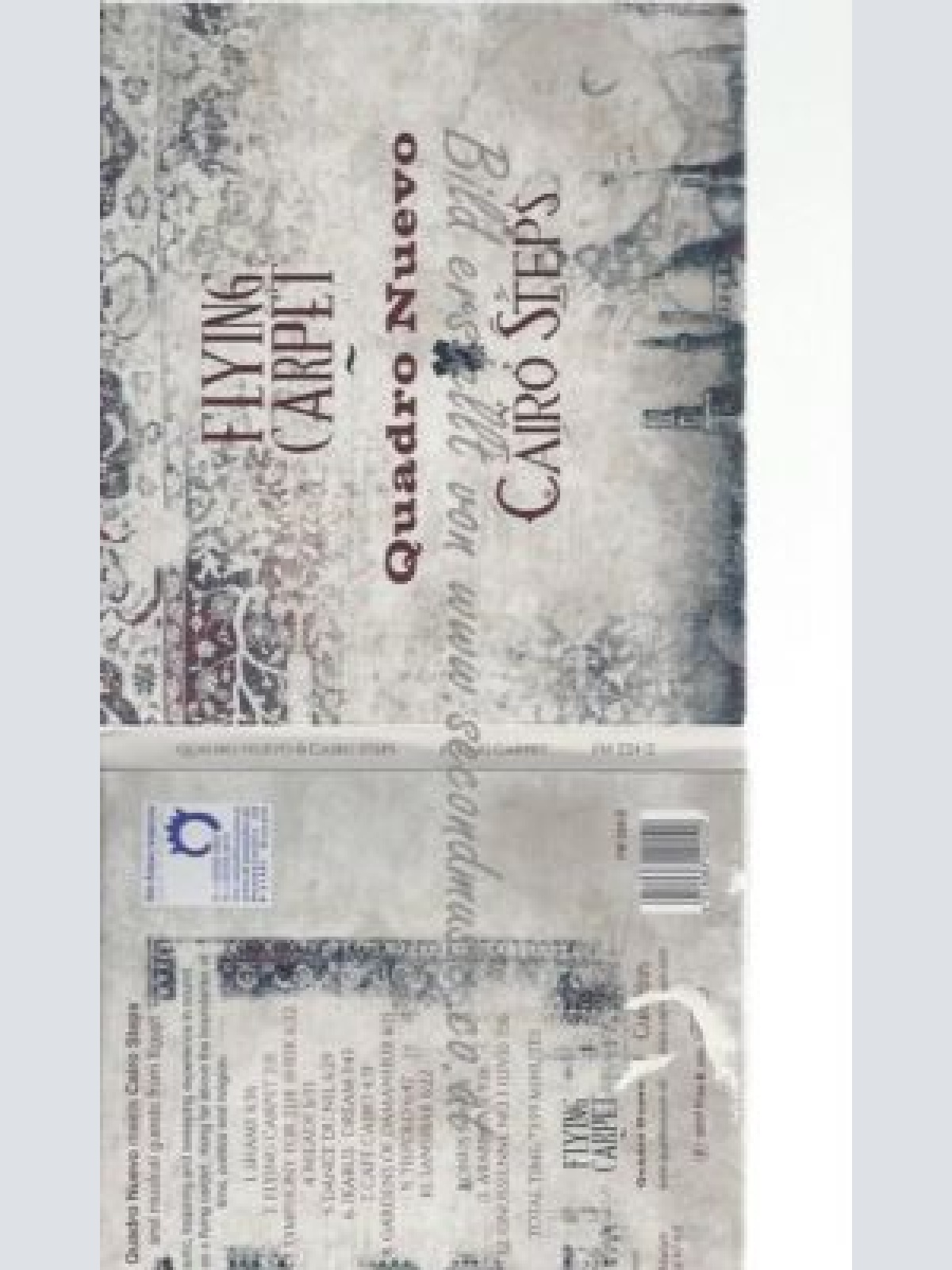 CD--QUADRO NUEVO, CAIRO STEPS--    FLYING CARPET