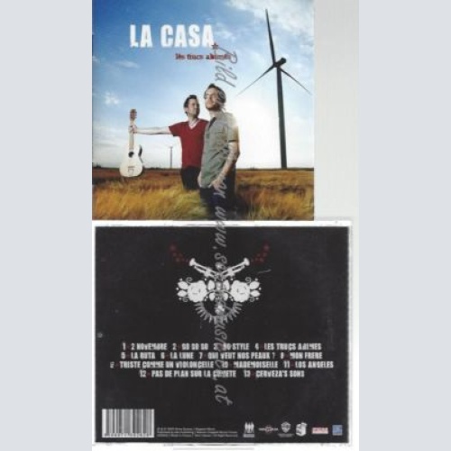 CD--LA CASA--    LES TRUCS ABIMES [ER ALBUM] |