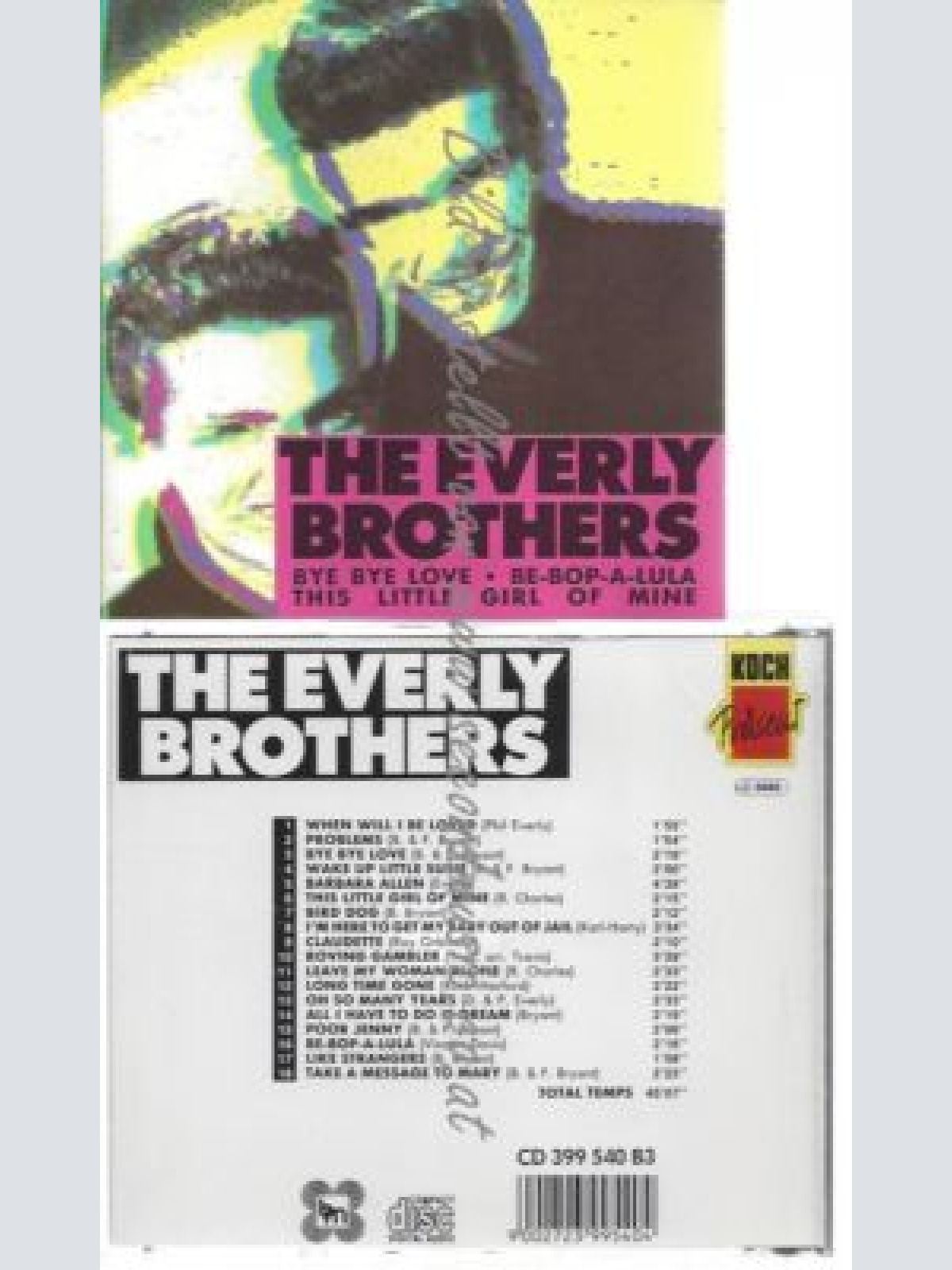 CD--EVERLY BROTHERS--    THE EVERLY BROTHERS