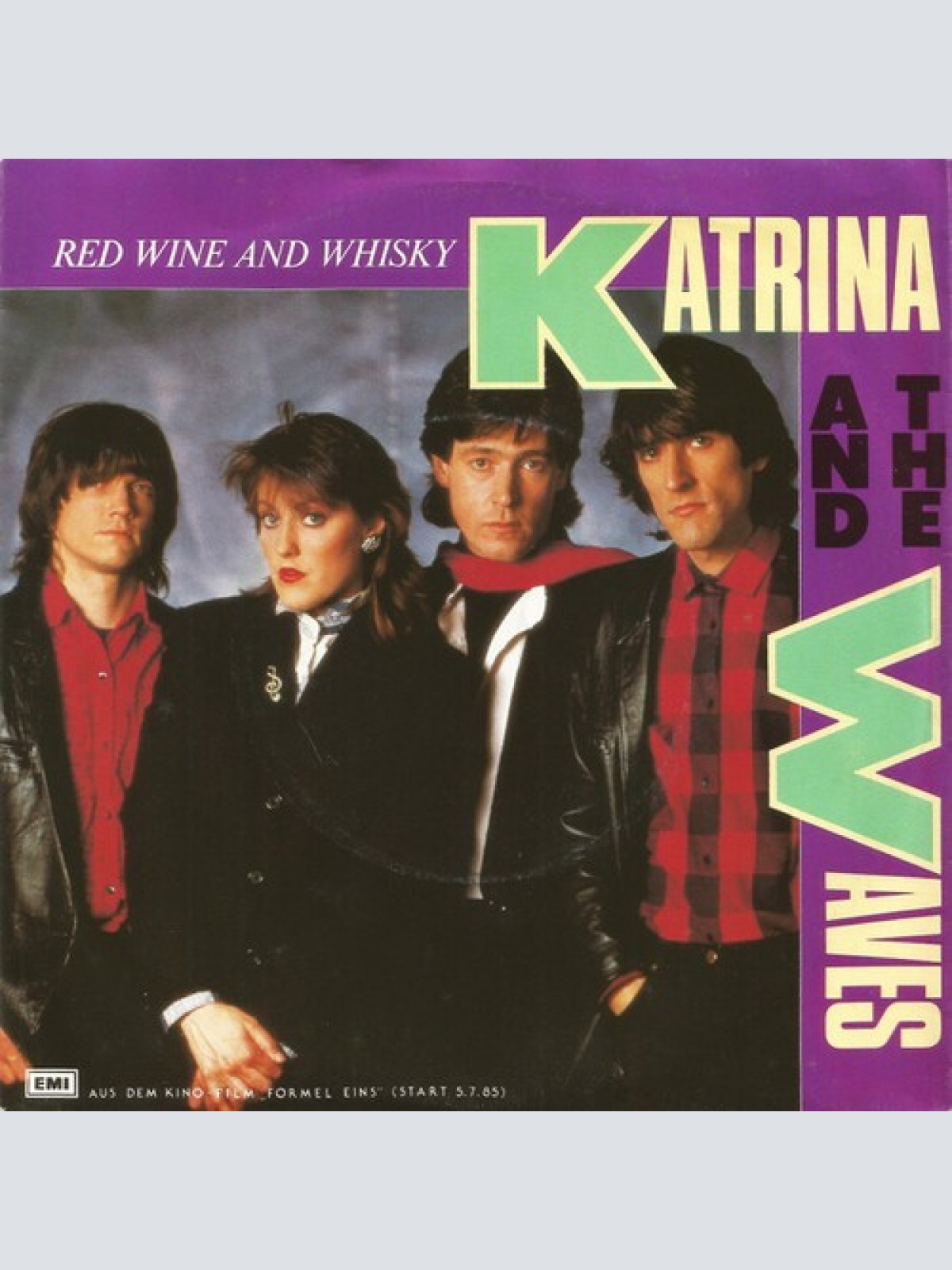 7", Single Katrina And The Waves - Red Wine And Whisky