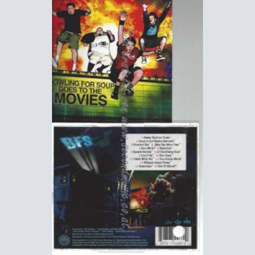 CD--   BOWLING FOR SOUP GOES TO THE MOVIES