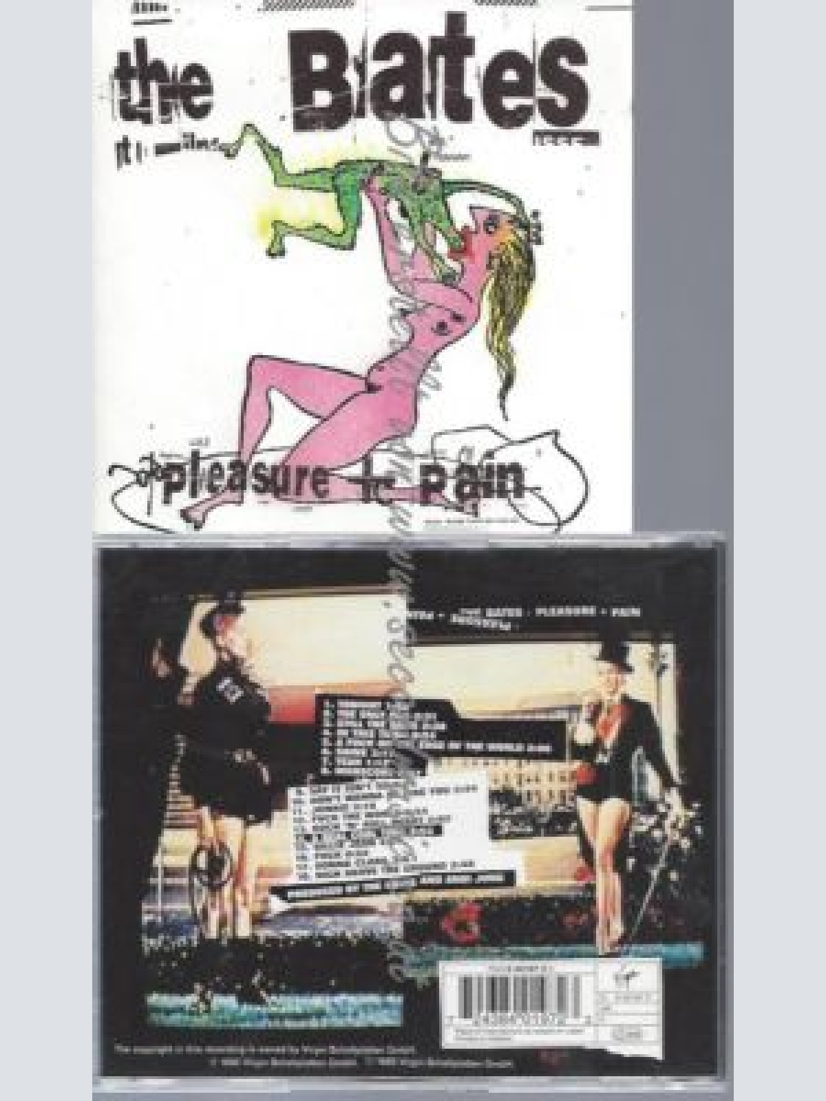 CD--THE BATES--    PLEASURE AND PAIN
