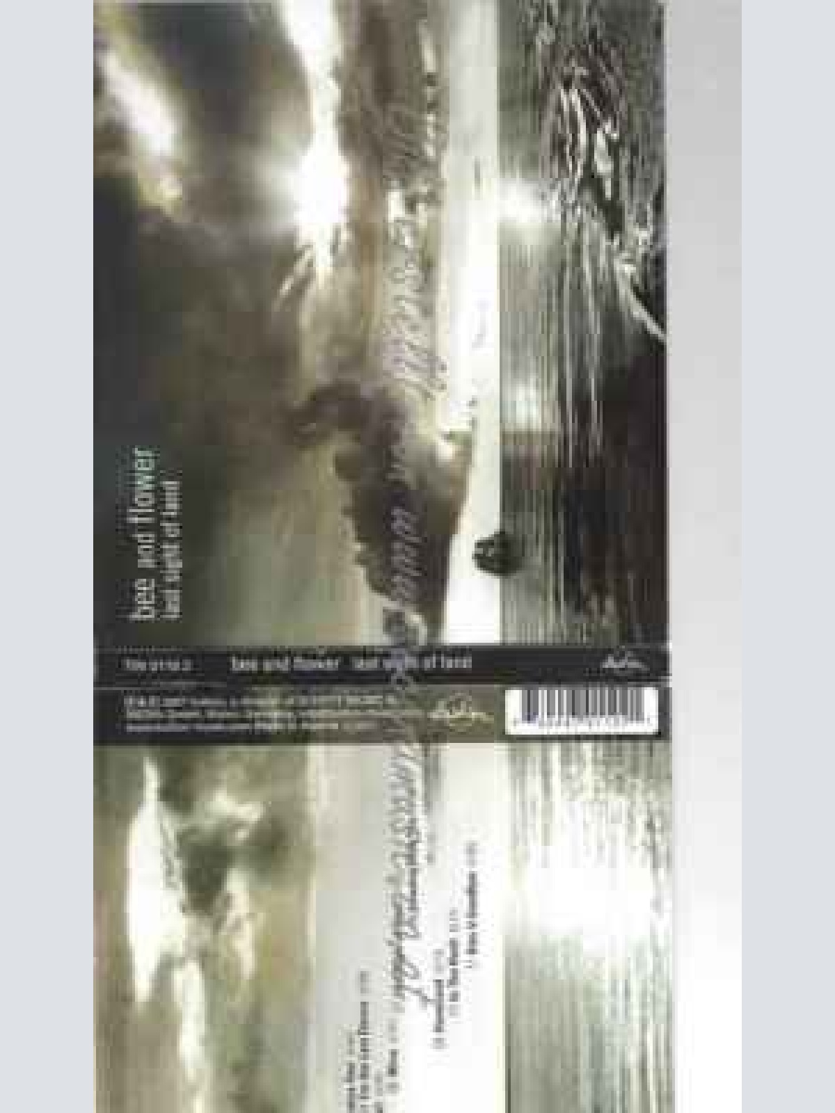 CD--BEE AND FLOWER | --LAST SIGHT OF LAND