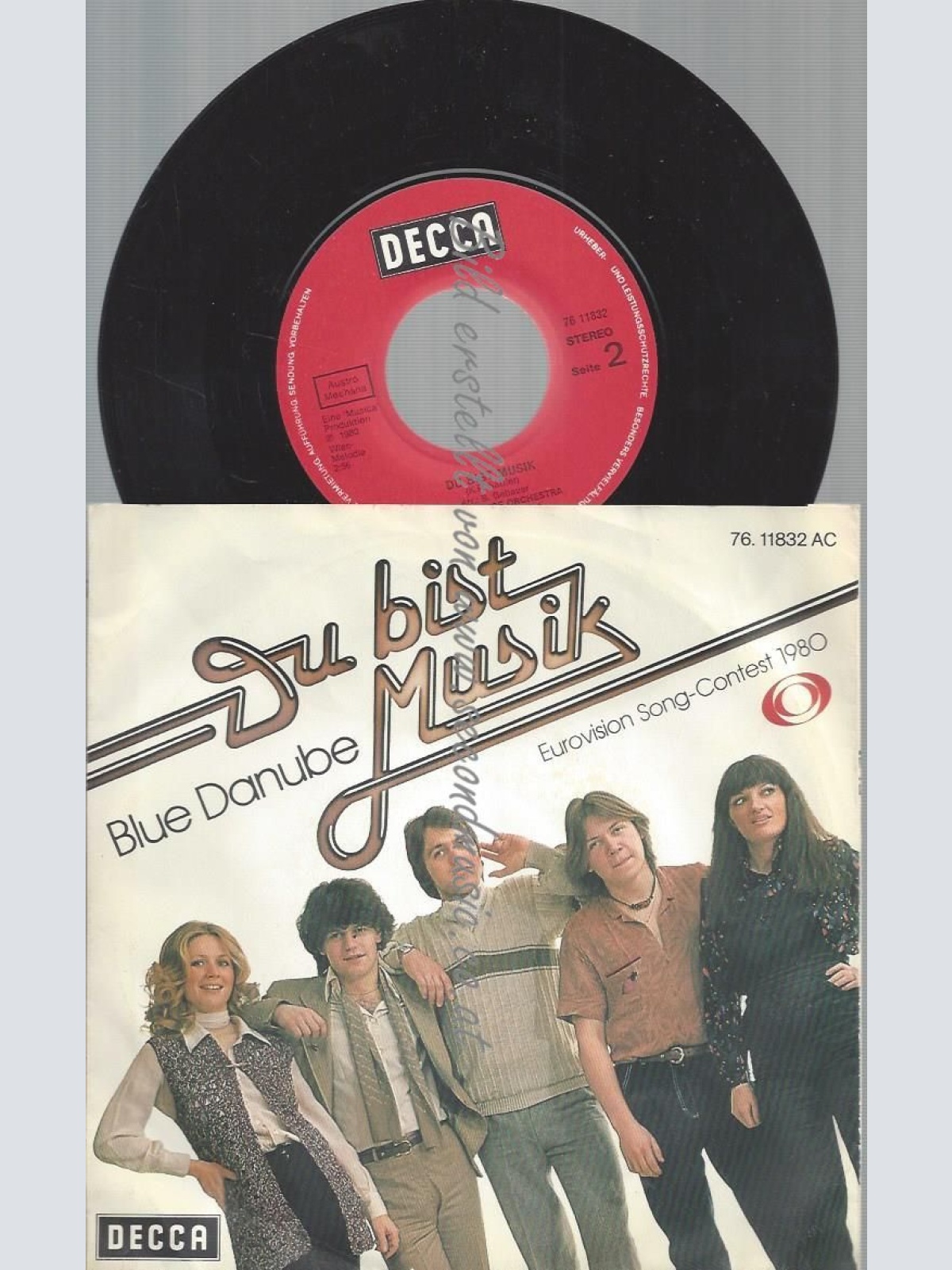 7" BLUE DANUBE DU BIST MUSIK