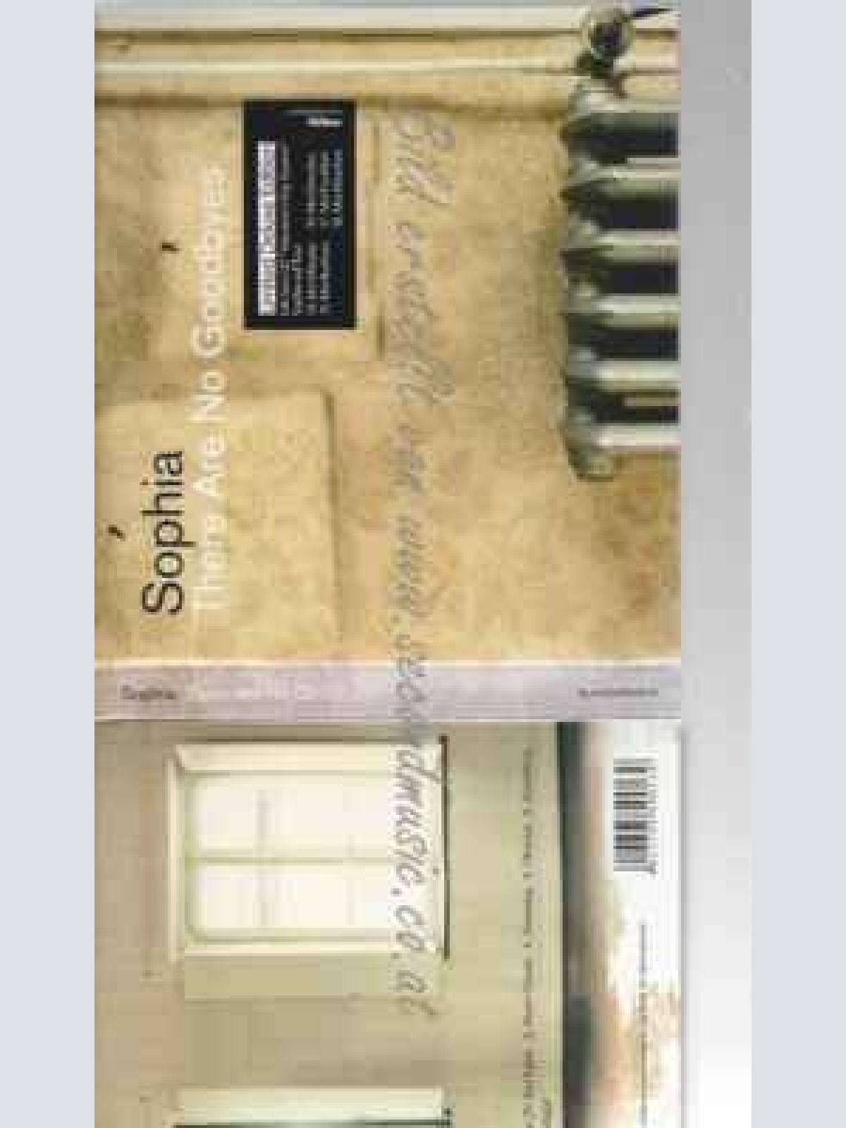 CD--SOPHIA | --THERE ARE NO GOODBYES (LTD.DIGI INKL. LIVE-KONZERT)