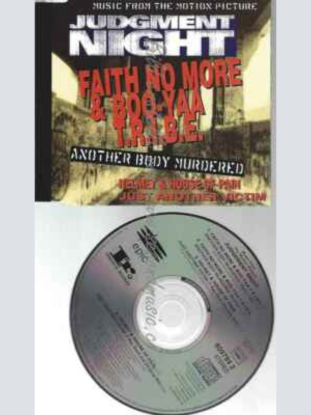 CD--FAITH NO MORE--ANOTHER BODY MURDERED (& BOO-YAA T.R.I.B.E.)
