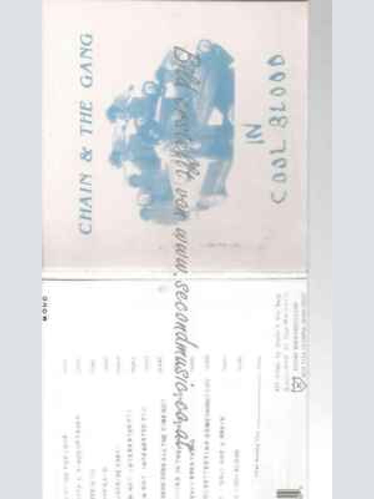 CD--CHAIN AND THE GANG | --IN COOL BLOOD