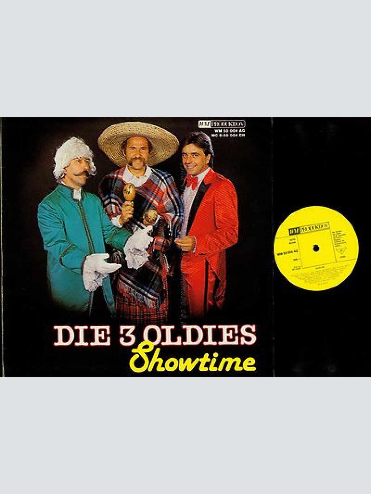 LP--DIE 3 OLDIES -- SHOWTIME