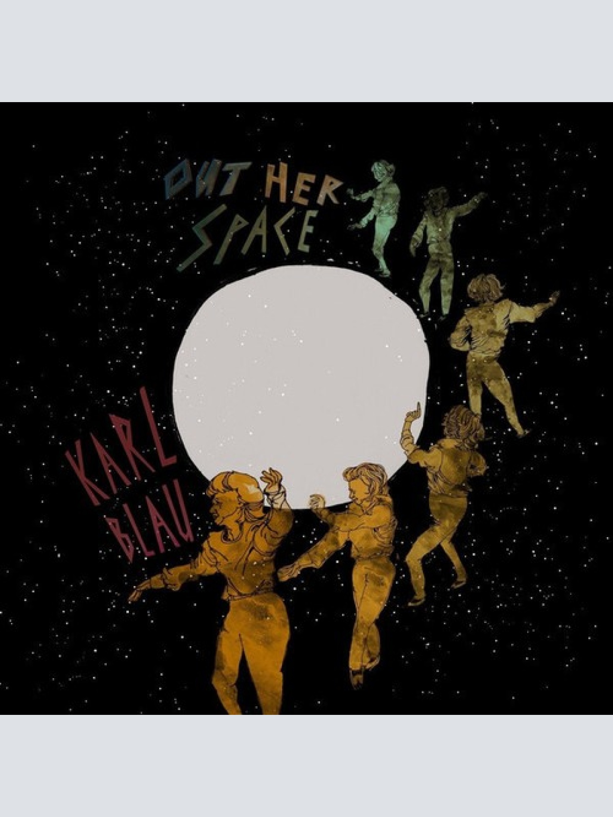 LP, Album, Ltd, Red Karl Blau - Out Her Space