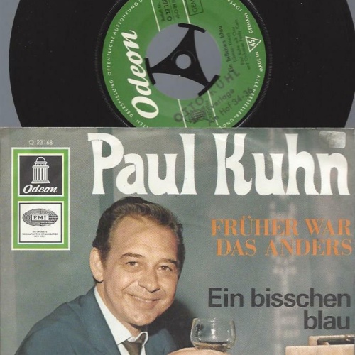 7" Paul Kuhn – Früher War Das Anders
