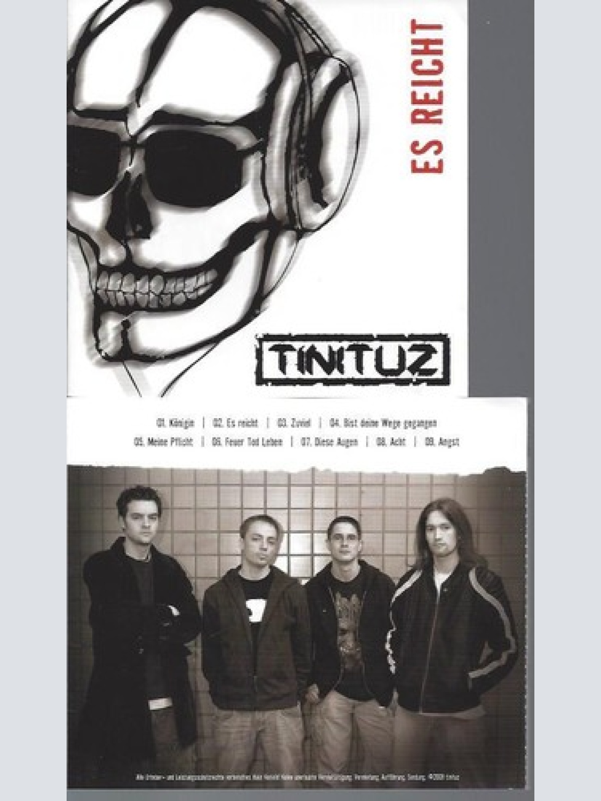 CD  Tinituz   Es Reicht