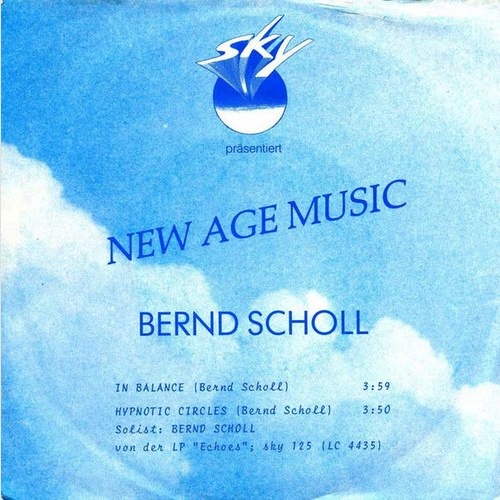 7", Promo Bernd Scholl - In Balance / Hypnotic Circles