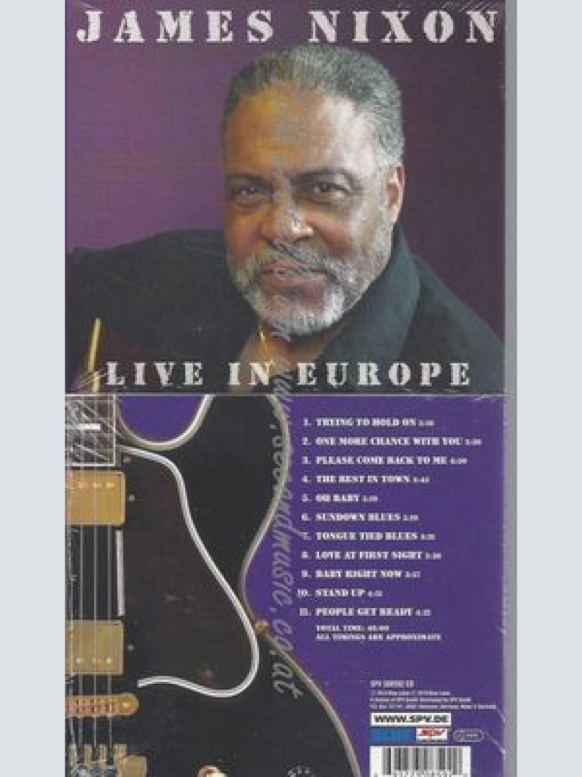 Live In Europe-- James Nixon