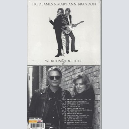 We Belong Together-- Fred James & Mary-Ann Brandon