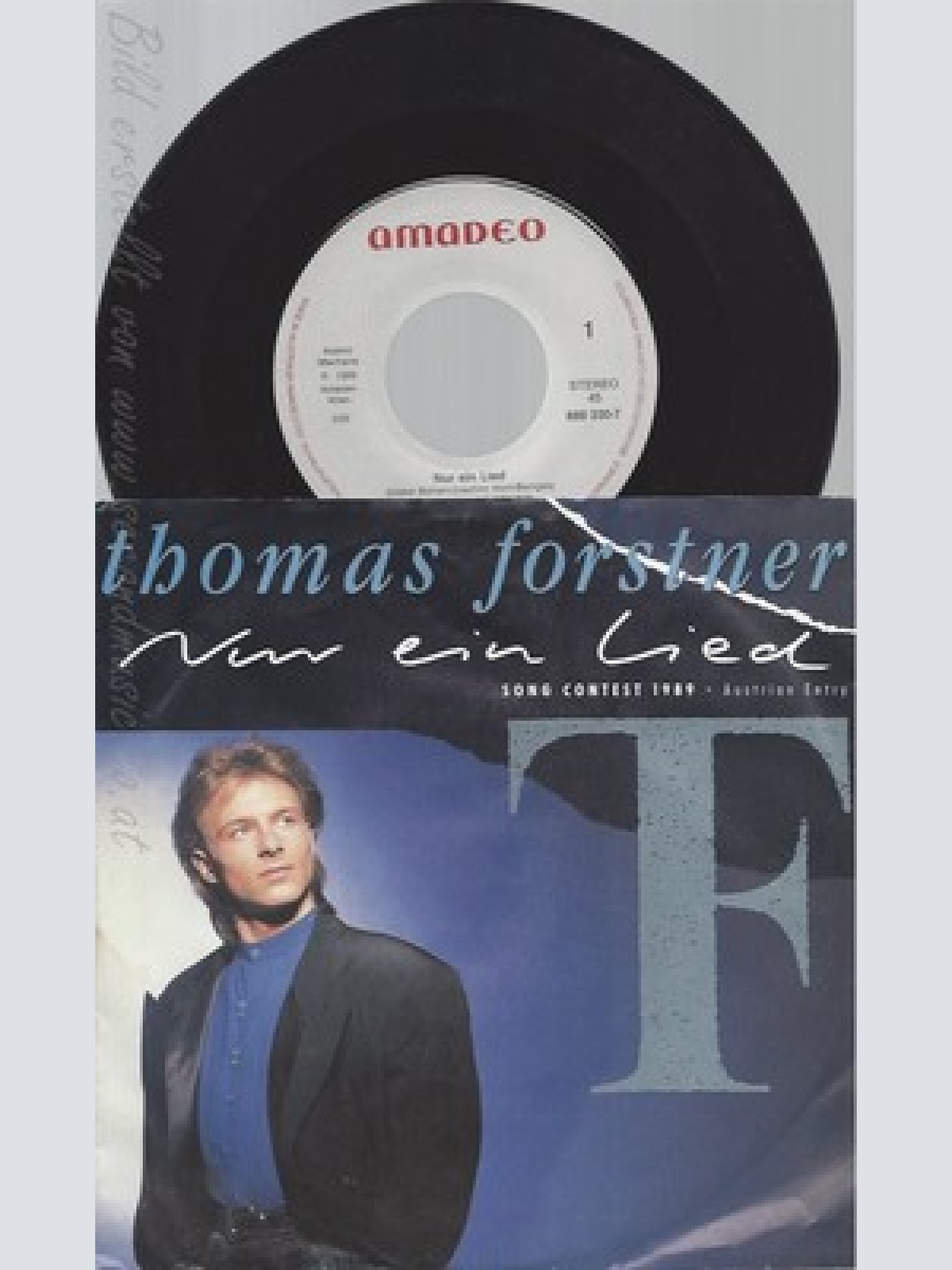 7" THOMAS FORSTNER-- NUR EIN LIED
