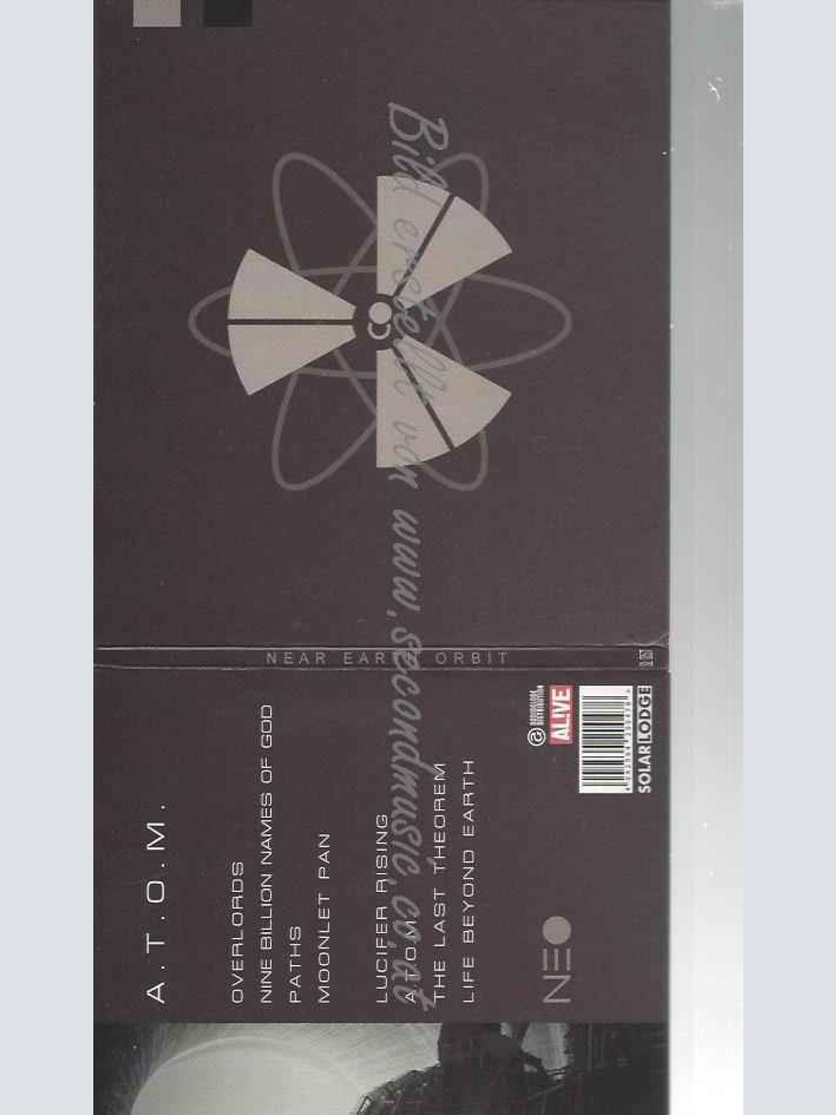 CD--N E O (NEAR EARTH ORBIT) | --A.T.O.M.(REWORKED )