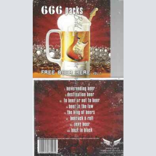 CD-- 666 PACKS UND PACKS | --FREE BEER HERE VOL.