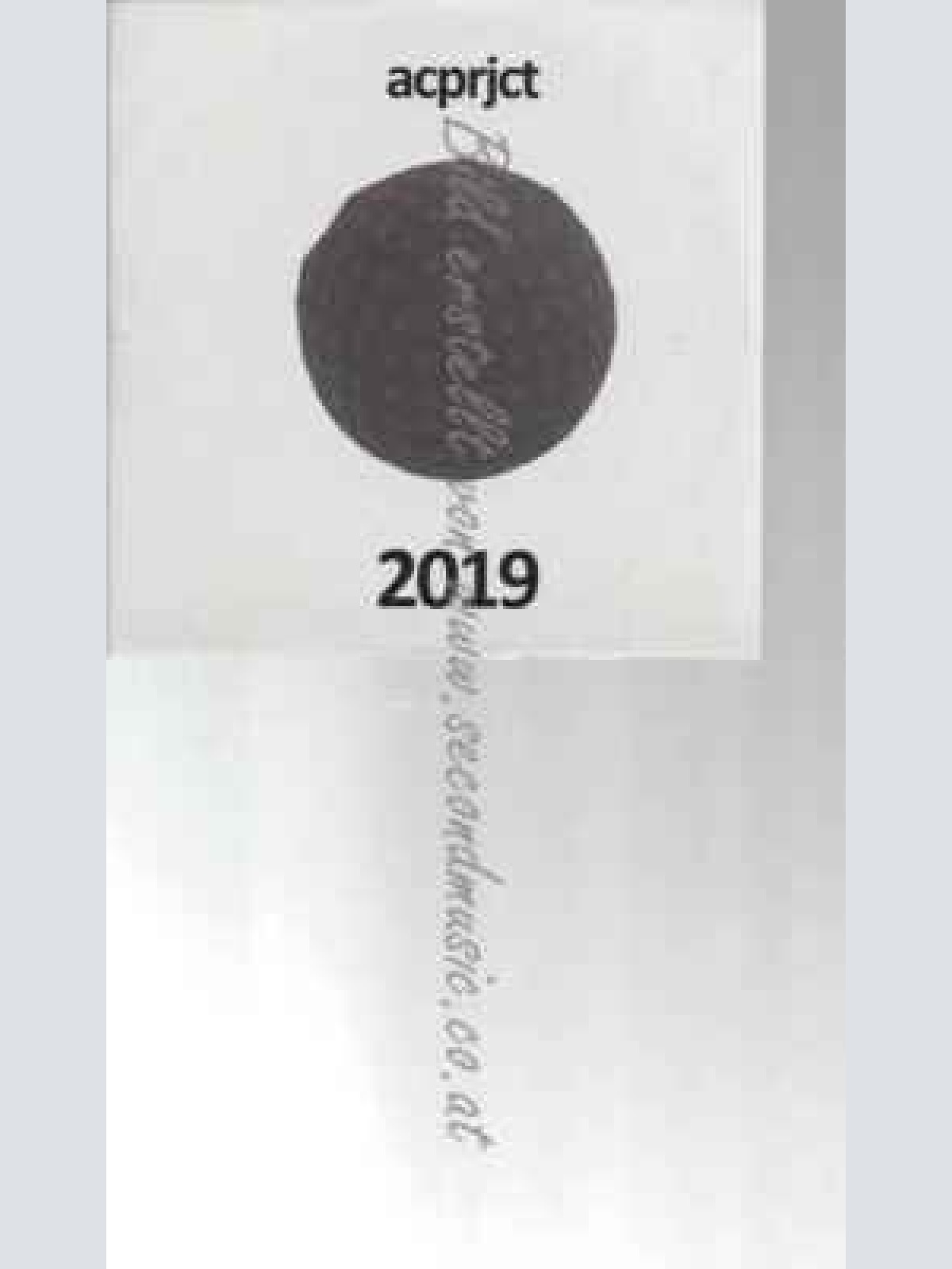 CD--ACPRJCT | --2019