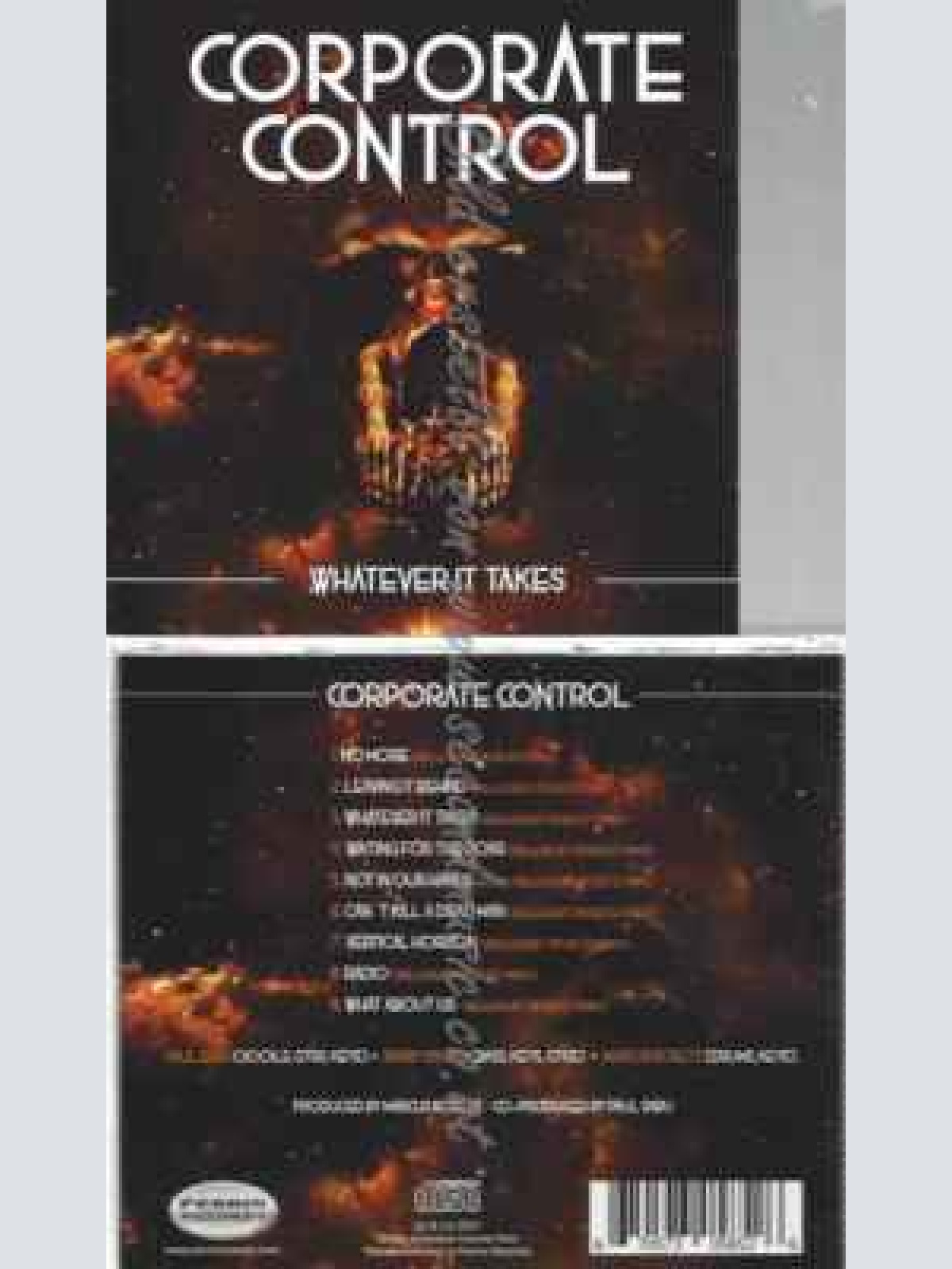 CD--CORPORATE CONTROL | --WHATEVER IT TAKES