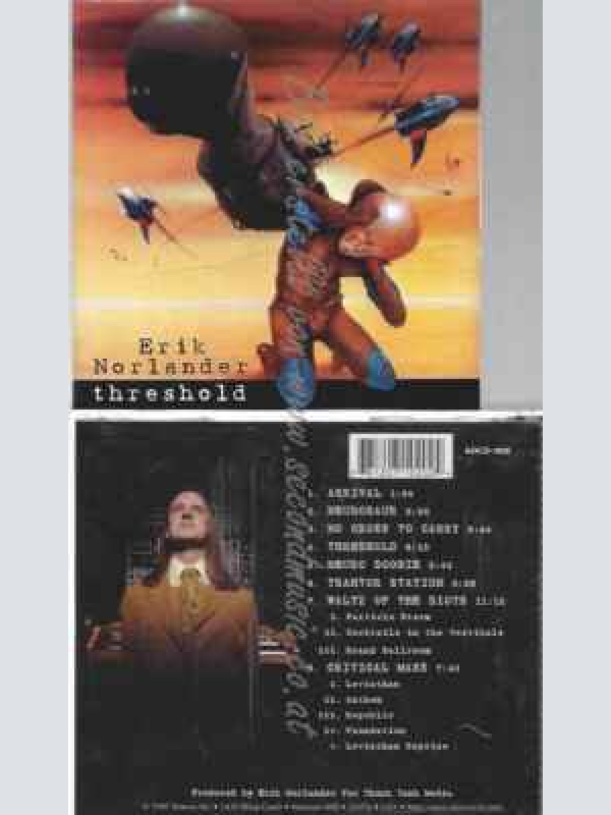 CD--ERIK NORLANDER | --THRESHOLD
