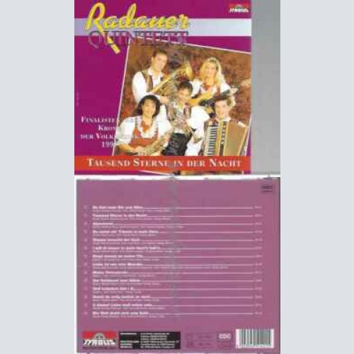 CD--RADAUER QUINTETT | --TAUSEND STERNE IN DER NACHT