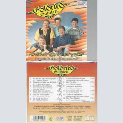 CD--GOLDRIED QUINTETT--  - DU BIST DER TYP, DER MIR GEFÄLLT