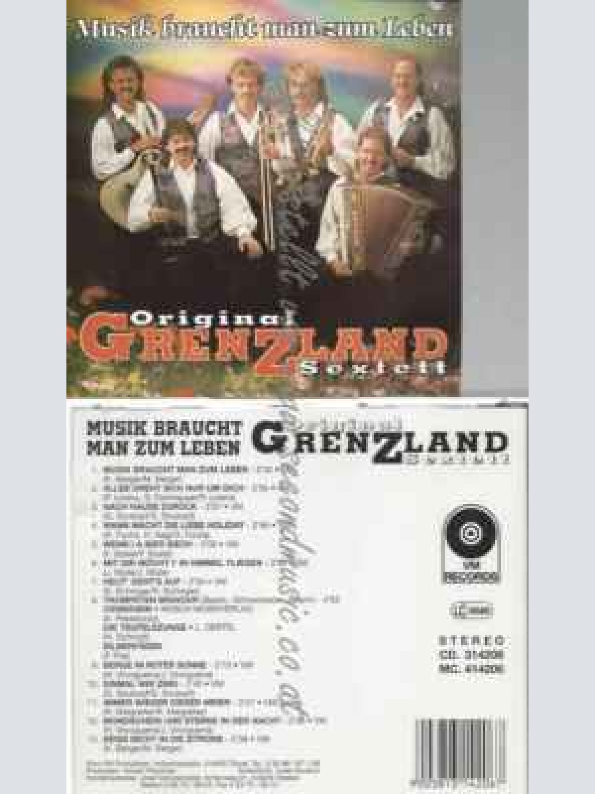 CD--GRENZLAND SEXTETT,ORIG.--MUSIK BRAUCHT MAN ZUM LEBEN