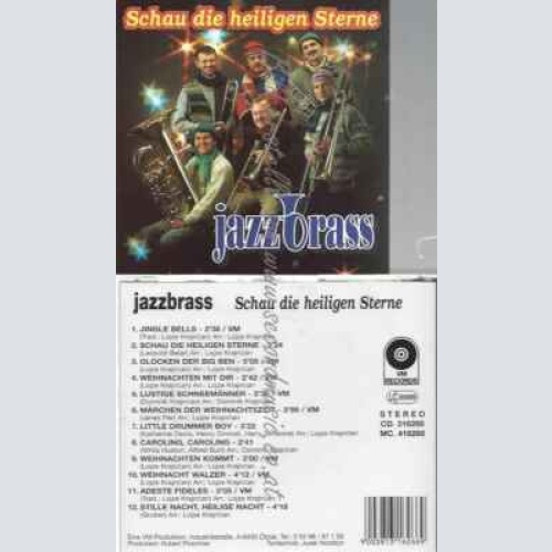 CD--JAZZ BRASS--SCHAU DIE HEILIGEN STERNE