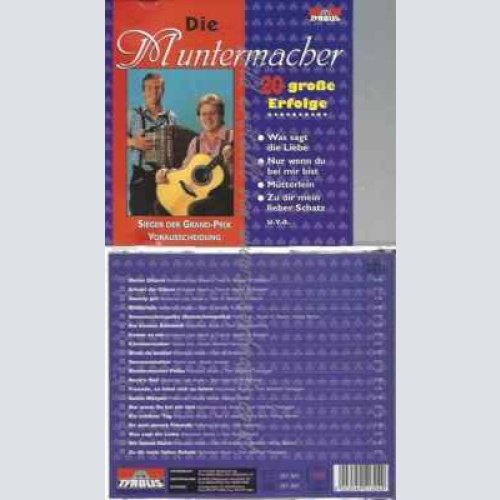 CD--MUNTERMACHER | -- 20 GROSSE ERFOLGE