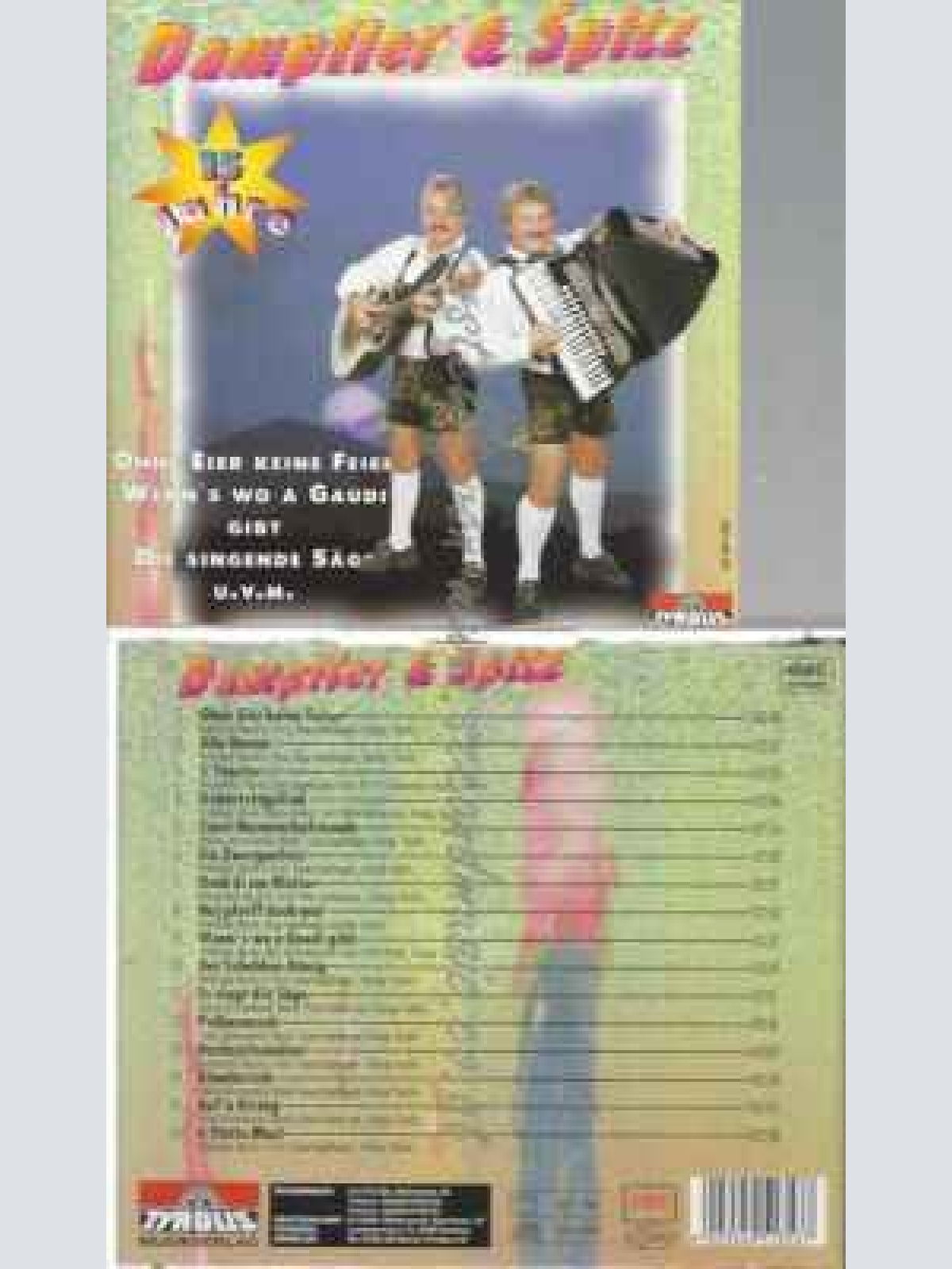 CD--DAMPFLER & SPITZ | --DAMPFLER & SPITZ-15 JAHRE