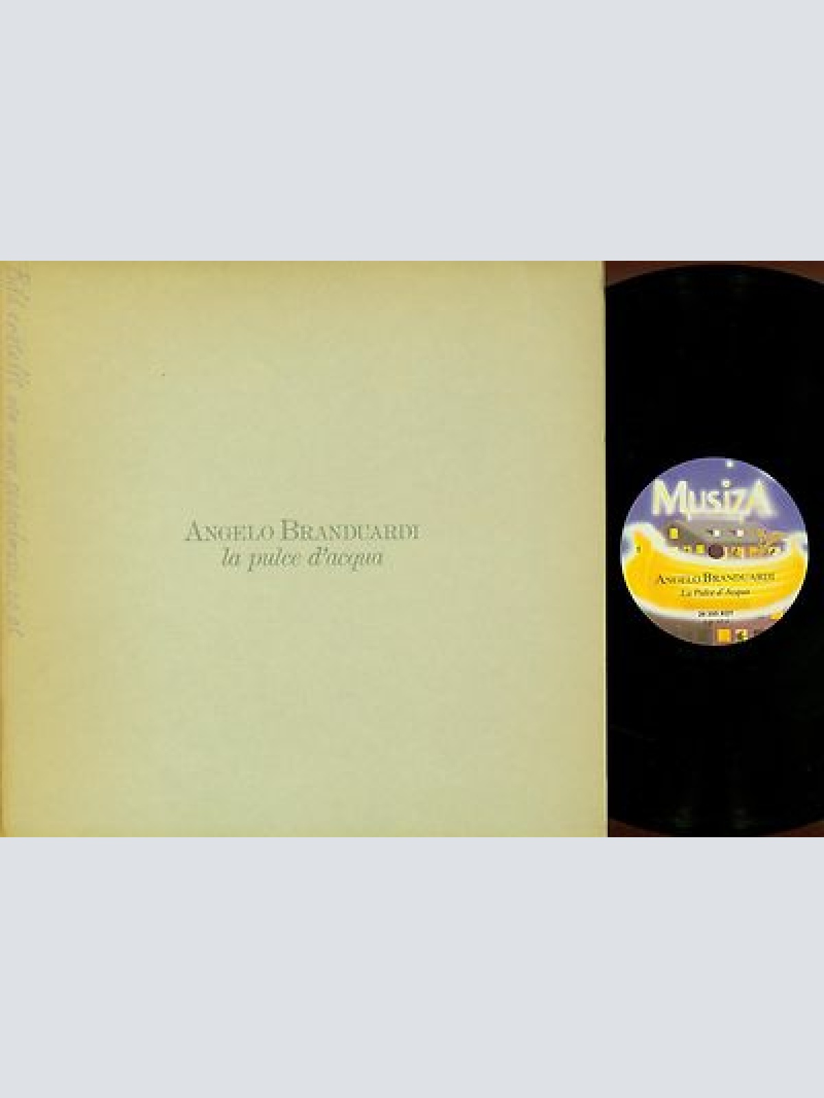 LP--ANGELO BRANDUARDI --LA PULCE D ACQUA