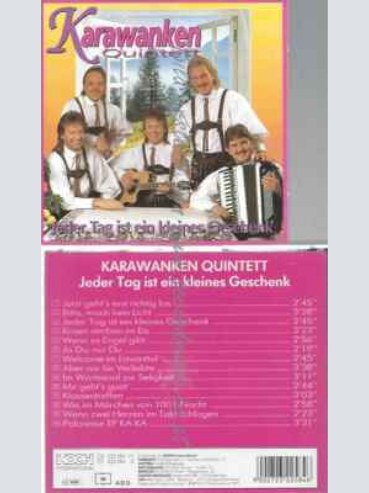 CD-- Jeder Tag Ist Ein Kleines Geschenk-- Karawanken Quintett