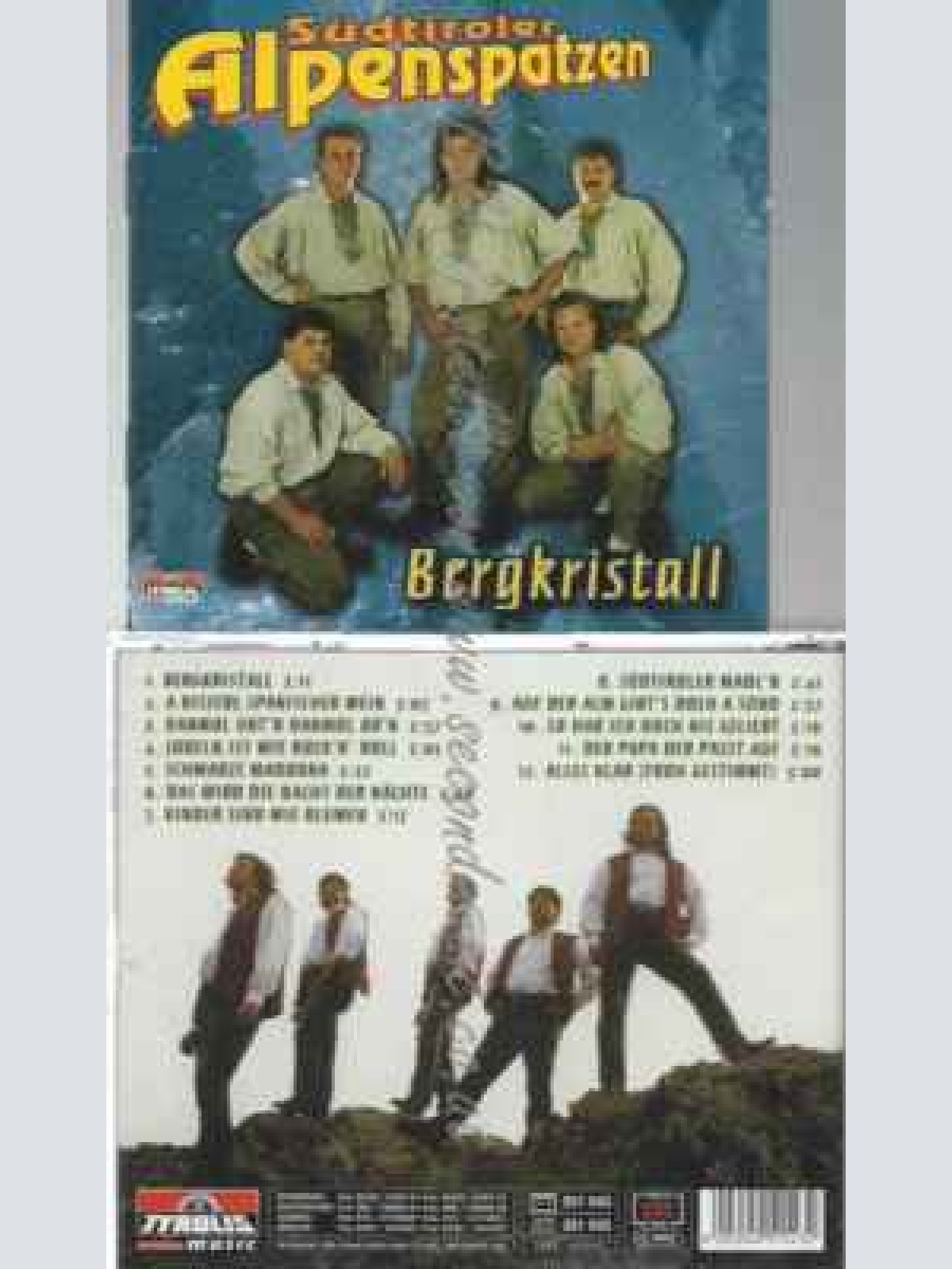 CD--SÜDTIROLER ALPENSPATZEN | --BERGKRISTALL