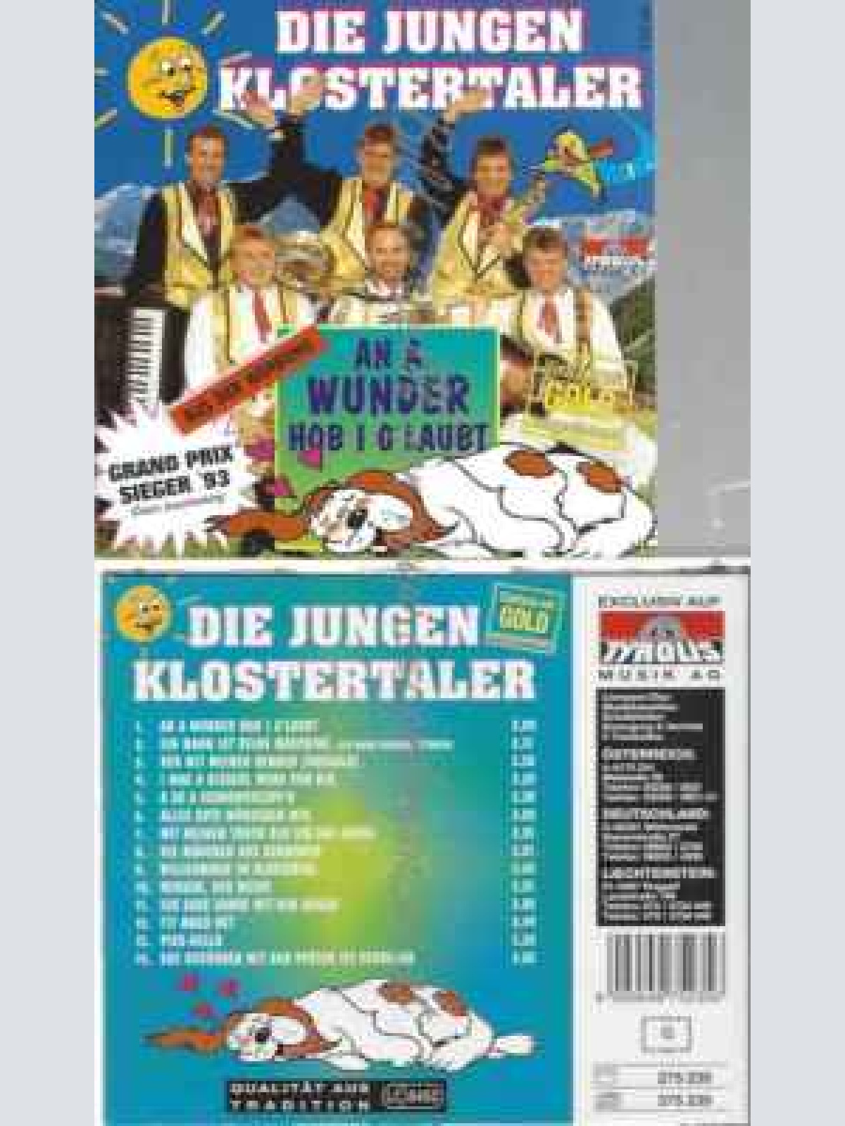 CD--KLOSTERTALER | --AN A WUNDER HOB I G'LAUBT