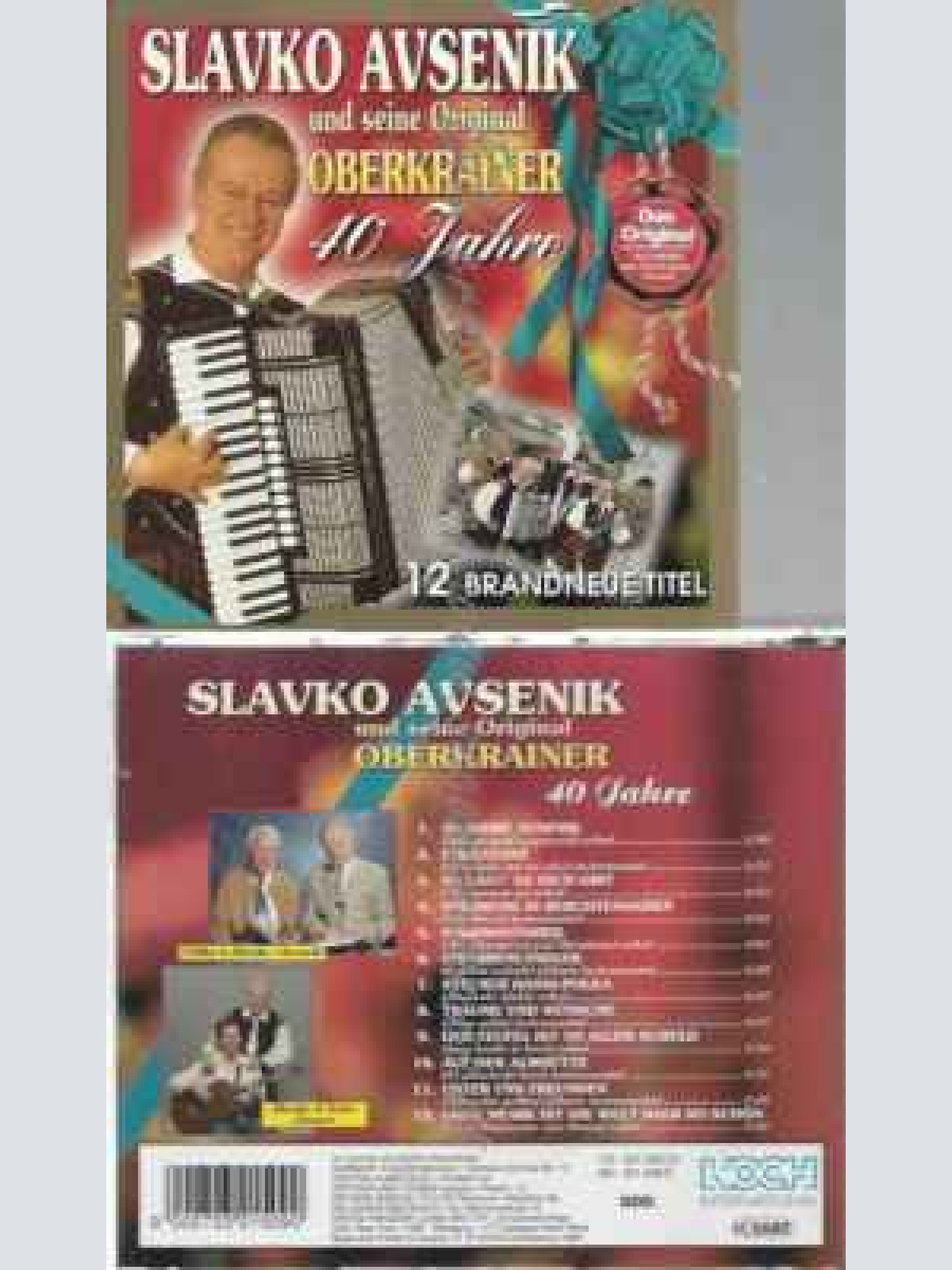 CD--AVSENIK,SLAVKO   | -- JAHRE SLAVKO AVSENIK UND S.ORIGINAL OBERKRAINER