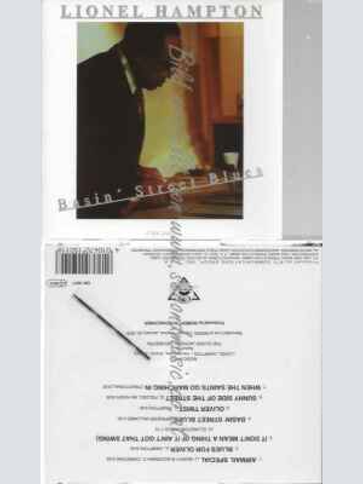 CD-Lionel Hampton -BASIN' STREET BLUES