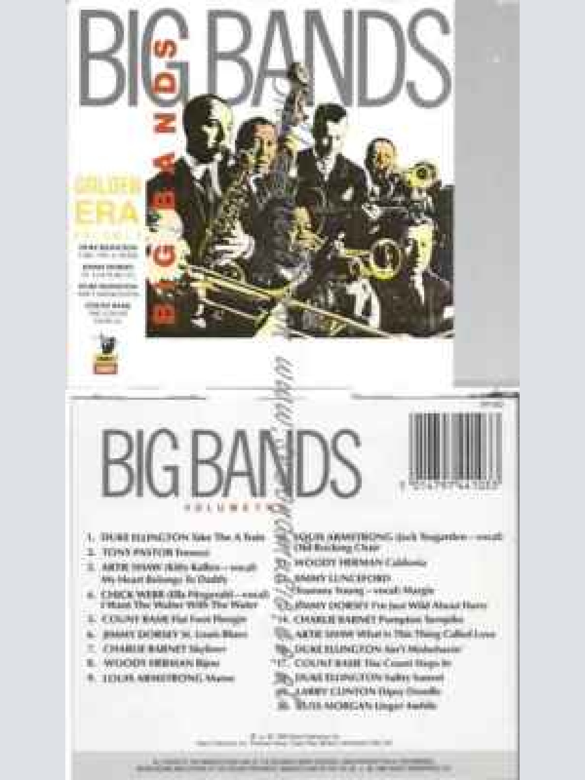 CD--TONY PASTOR, DUKE ELLINGTON, ET AL.--BIG BANDS VOL. 2