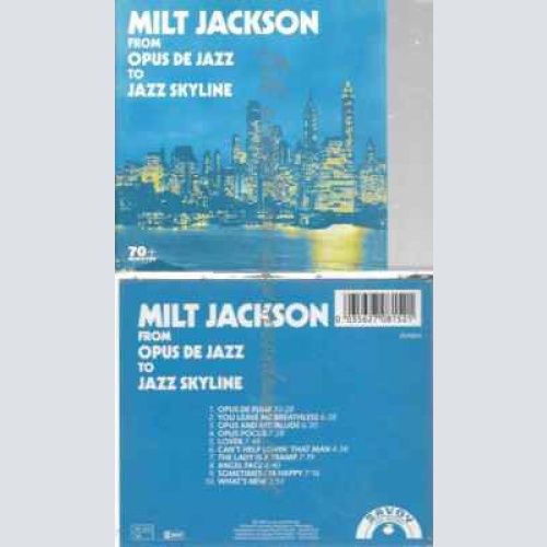 CD--MILT JACKSON | --same