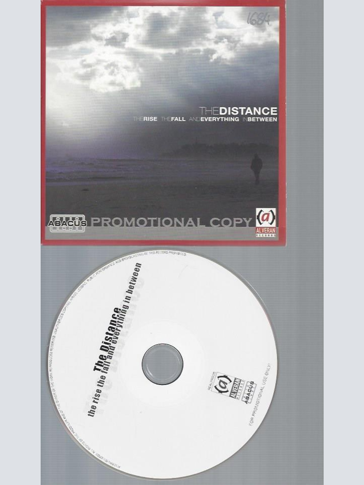 CD--THE DISTANCE THE RISE THE FALL AND EVERYTHING IN BETWEEN //  PROMO