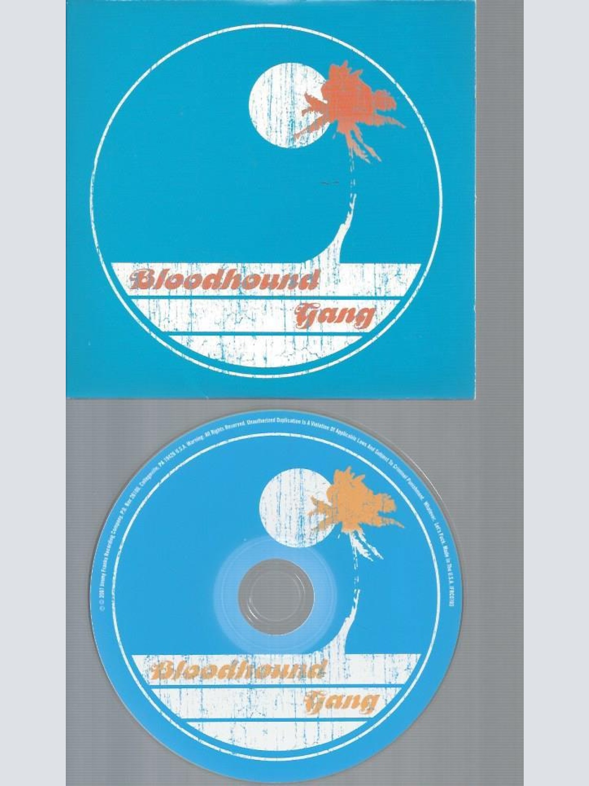 CD--BLOODHOUND GANG SEREWING YOU ON THE BEACH AT NIGHT // PROMO