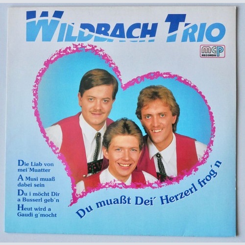 LP, Album Wildbach Trio - Du Muasst Dei' Herzer Frog`n