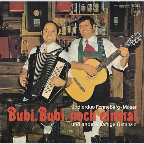 LP, Album, Club Duo Fenneberg-Moser - Bubi, Bubi, Noch Einmal (Und Andere Saf...
