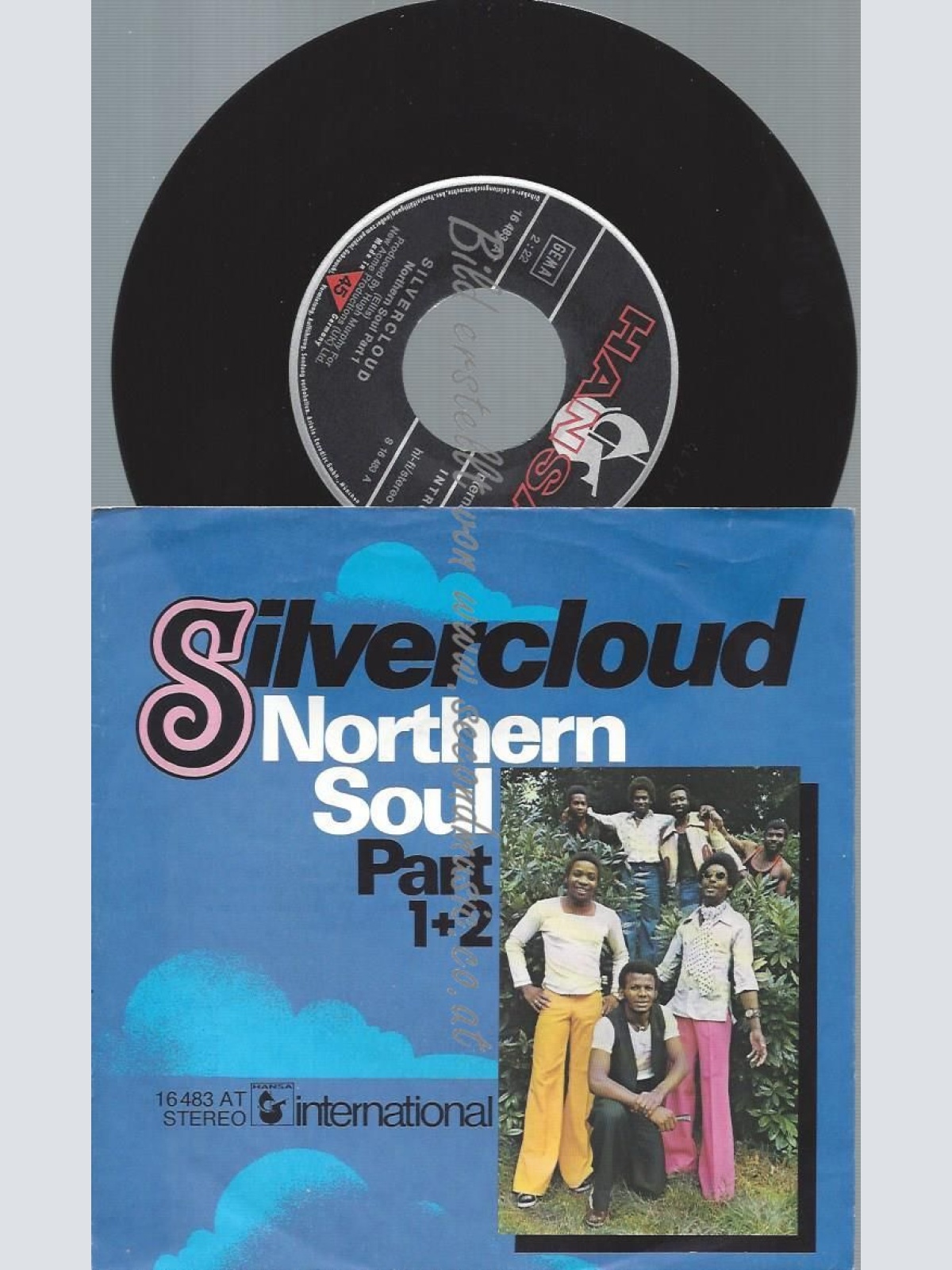 7" Silvercloud  Northern Soul Part 1+2