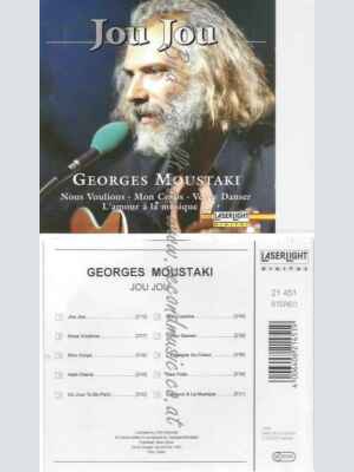 CD--MOUSTAKI,GEORGES | --JOU JOU