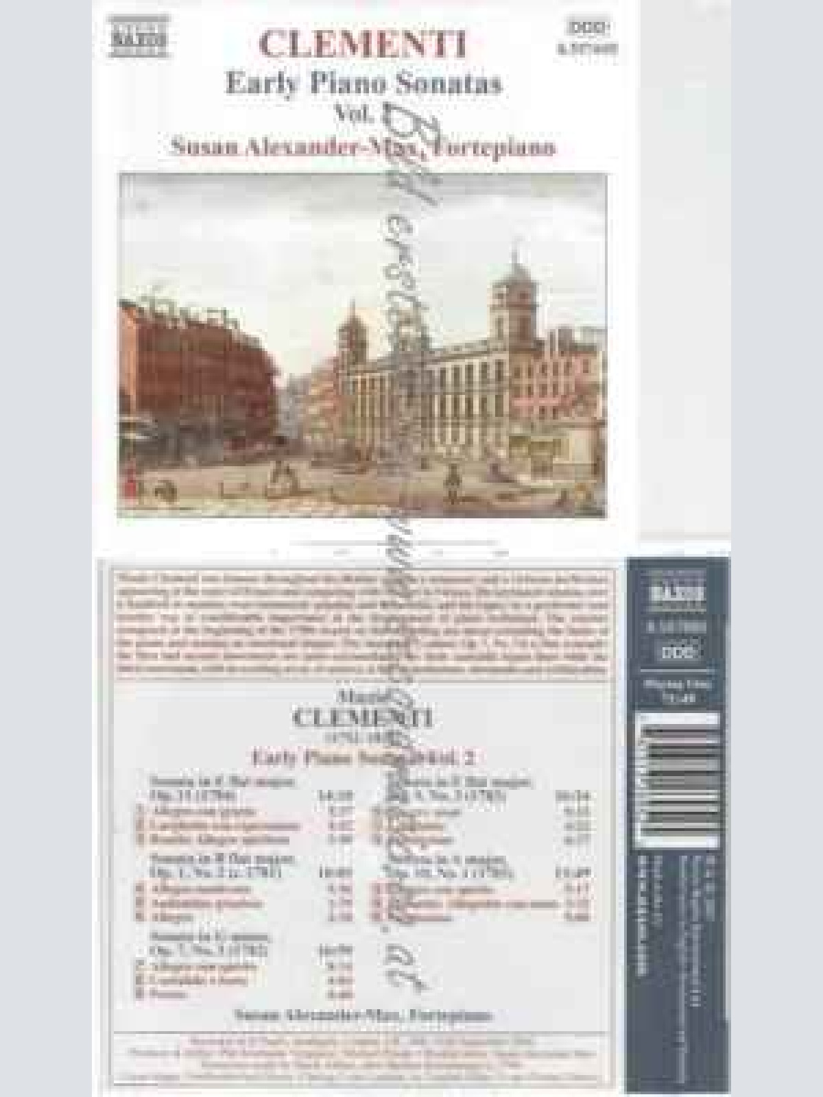 CD--ALEXANDER-MAX,SUSAN  | --FRÜHE KLAVIERSONATEN VOL.