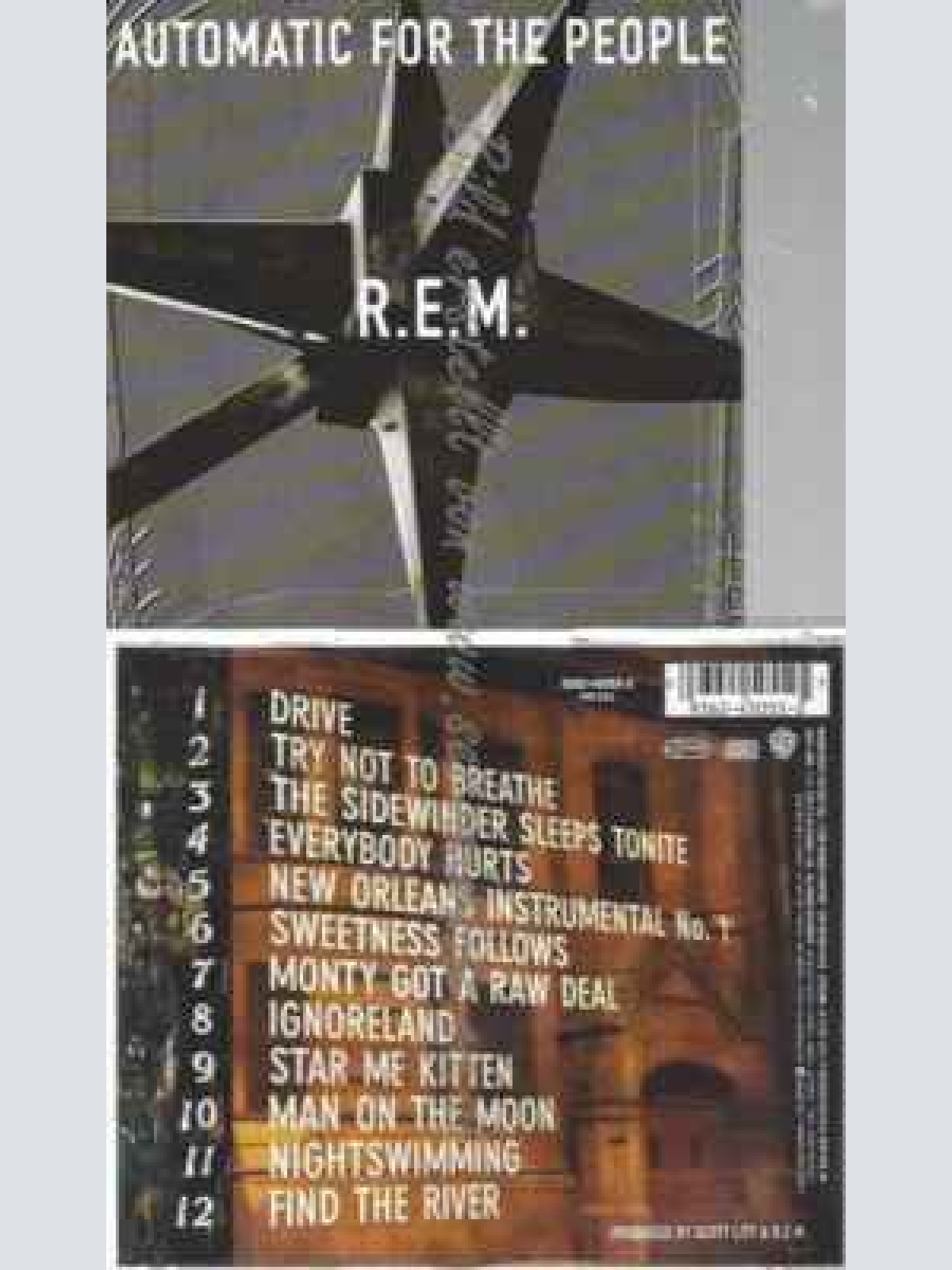 CD-- --R.E.M. - AUTOMATIC FOR THE PEOPLE